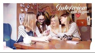 interview with bloggers - Jaexperience + Vika P // ИНТЕРВЬЮ С БЛОГГЕРАМИ // о школе //Mia&Nika