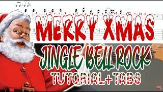 Jingle Bell Rock (Xmas) - Intro + Melody (Easy Guitar Lesson + Tab)