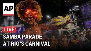 Rio de Janeiro Carnival 2025 LIVE: Watch samba school parade in Brazil