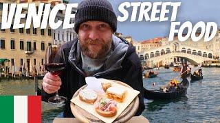 The BEST HIDDEN STREET FOOD SPOTS in VENICE, ITALY!  Delicious Tapas, Cicchetti & More!