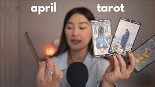 asmr tarot ️ pick a card tarot reading for april & aries season (TIMELESS energy predictions)