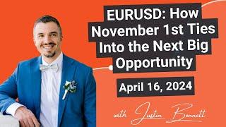 EURUSD: How November 1st Ties Into the Next Big Opportunity (April 16, 2024)