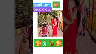 Papaki pari jiban ର sathi \ sambalpuri status video | sambalpuri song #shortvideo #dance