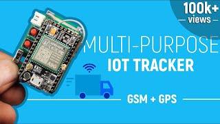 A9G based GPS Tracker, SOS Button & Audio Spy Project | IoT Projects | ESP32 Projects