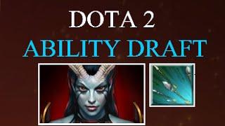 Dota 2 Ability Draft - 2 Bashes + Focus Fire (Queen of Pain) Gameplay Commentary