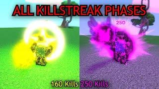 All KILLSTREAK Phases | Slap Battles: Extension