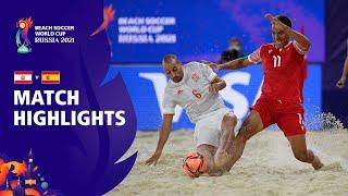 Tahiti v Spain | FIFA Beach Soccer World Cup 2021 | Match Highlights