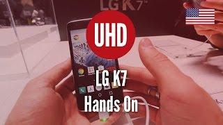 LG K7 Hands On [4K UHD]