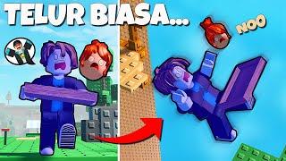 STRES 5000%!! Bawa TELUR Meresahkan Sampai UJUNG DUNIA  || Carry an Egg 2 Player Obby Indonesia