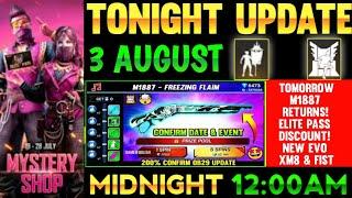 Freefire Tonight Update | 3 August New Event | Night 12:00AM | in Tamil | TONIGHT UPDATE FF