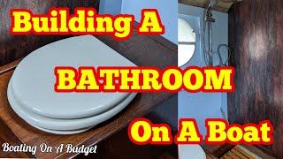 Building a bathroom on a narrowboat - Boating On A Budget
