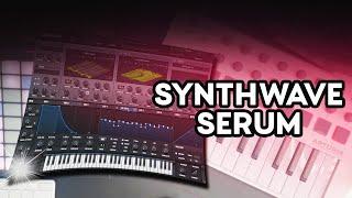 Synthwave 80 Serum presets,  Sample Pack, MIDIs