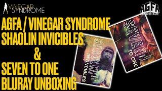 AGFA/Vinegar Syndrome - Shaolin Invincibles & Seven To One UNBOXING &  SHAOLIN VS WUTANG Rumour??