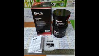 devcon titanium putty epoxy 10760,lem epoksi davcon logam metal 10770