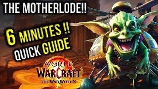 The MOTHERLODE Guide (Mythic Plus) in 6 Minutes! Season 2 WOW The War Within Dungeon