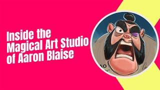 See the Art Studio of a Disney Animator & Director | #Animation #StudioTour