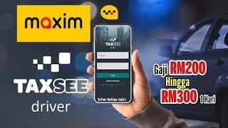 Cara Guna Apps E-Hailing Maxim⁉️ | Jadi Pemandu Maxim