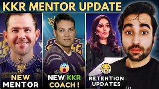 IPL 2025 News: Ponting and Kallis New KKR Coach and MentorSKY in RCB ? Mega Auction Retention Rules