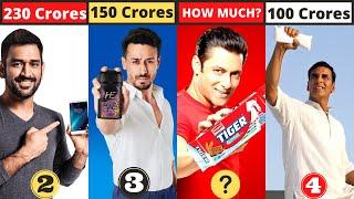 New List Of Top 10 Indians With Most Brand Value and Their Brand Endorsement Fees