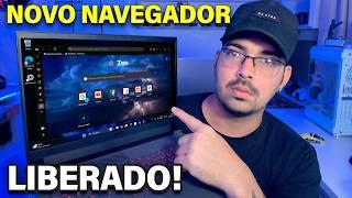 TCHAU GOOGLE CHROME? Fizeram um novo Navegador Incrível Pra PC! Zen Browser