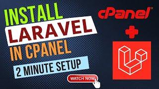 Easy Laravel Setup in cPanel using Softaculous | Step-by-Step Tutorial