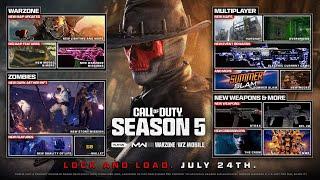 Modern Warfare 3 Season 5 Gameplay, Content & Roadmap…