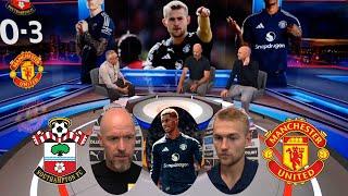 MOTD Southampton vs Man United 0-3 Review Man UTD's Performance Fantastic | All Interview Analysis