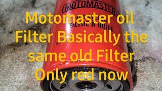 Motomaster oil filter Review