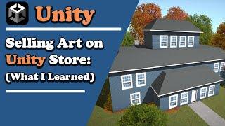 My FIRST Time Selling Art on the Unity Asset Store! (What I Learned)