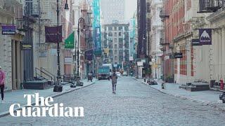 New York City under covid-19 quarantine: quiet streets and closed stores