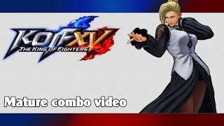 KoF XV: Mature combo video