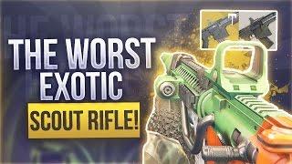 Destiny THE WORST EXOTIC SCOUT RIFLE EVER - Destiny Khvostov Exotic Scout Rifle