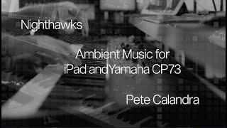 Nighthawks-Ambient Music for iPad and Yamaha CP73- Pete Calandra