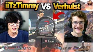 TSM Verhulst team vs iiTzTimmy team in ranked..  iiTzTimmy is back!! ( apex legends )