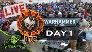 8TC Team Championship - Day 1 | Live Warhammer 40k Tournament Coverage