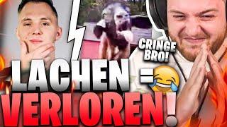 Innerlich GESTORBEN! | 100€ wenn ICH lache! | Try not to Laugh mit Chefstrobel! Lach dich Reich #3