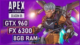 Apex Legends Season 9 Legacy | GTX 960 - FX 6300 - 8GB RAM - 1080p Performance Test