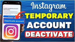 How To Temporarily Deactivate Your Instagram Account (iOS & Android)