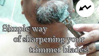 Sharpen Your Trimmer Blades With This Easy Method - You Won't Believe The Results!