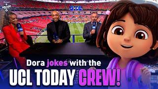 Dora ROASTS Kate Abdo, Thierry Henry, Micah Richards & Jamie Carragher! | UCL Today | CBS Sports