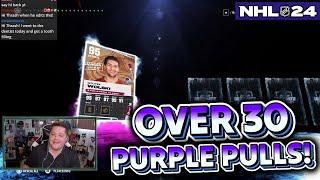 OVER 30 PURPLE PULLS! (NHL 24)