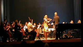 extramusician Alina with the Governor's Symphony Orchestra in 2012 #extramusicianAlina