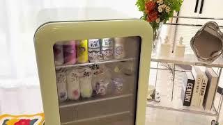 See What's In Your Fridge Through Glass Door - HCK Beverage Refrigerator