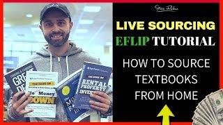 Live Book Sourcing ( eFlip Tutorial ) For Complete Beginners