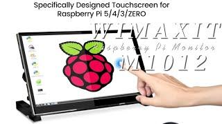 Set up Raspberry Pi 4 with Wimaxit 10-inch Touchscreen Monitor