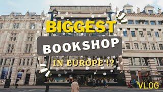 I stumbled across the biggest bookshop in Europe! ******calm & peaceful VLOG******