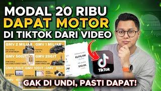 MODAL 20 RIBU DAPAT MOTOR DARI TIKTOK AFFILIATE CUMAN BIKIN VIDEO PASTA GIGI DARI HP !