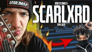 How to make a SCARLXRD TYPE BEAT in 2021  | How to make SCREAMO TRAP BEATS | Making beats in Reaper