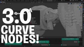 Blender 3.0 Alpha - Curve Nodes & Updates
