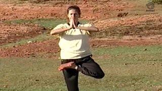 Yoga for Beginners - Vrikshasana (Tree Pose) - Full Body Stretching and Improves Concentration